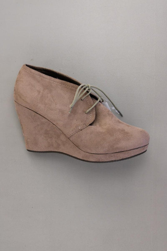 Pearlz Stiefeletten mit Keilabsatz Gr. 41 neuwertig braun