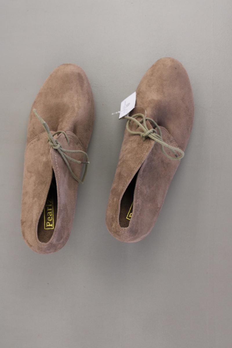 Pearlz Stiefeletten mit Keilabsatz Gr. 41 neuwertig braun