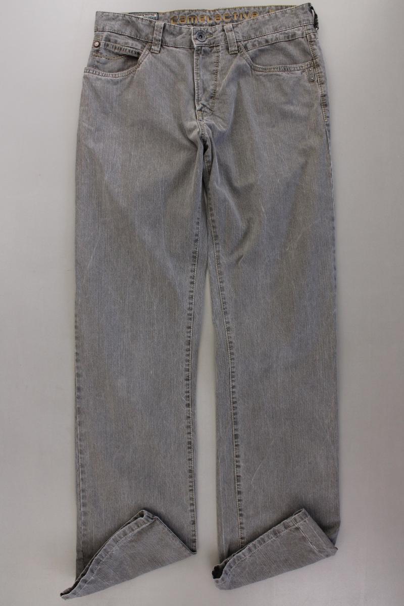 camel active Straight Jeans für Herren Gr. W33/L36 Modell Woodstock grau