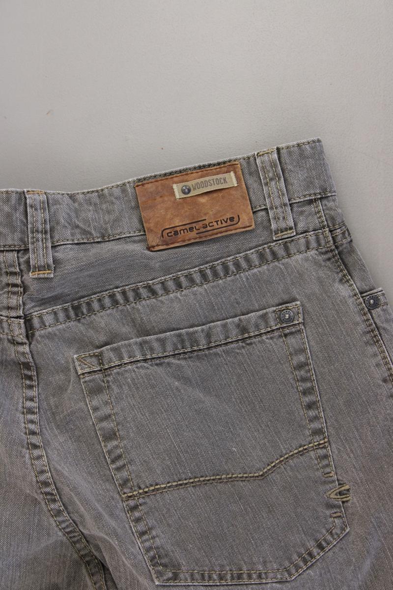 camel active Straight Jeans für Herren Gr. W33/L36 Modell Woodstock grau