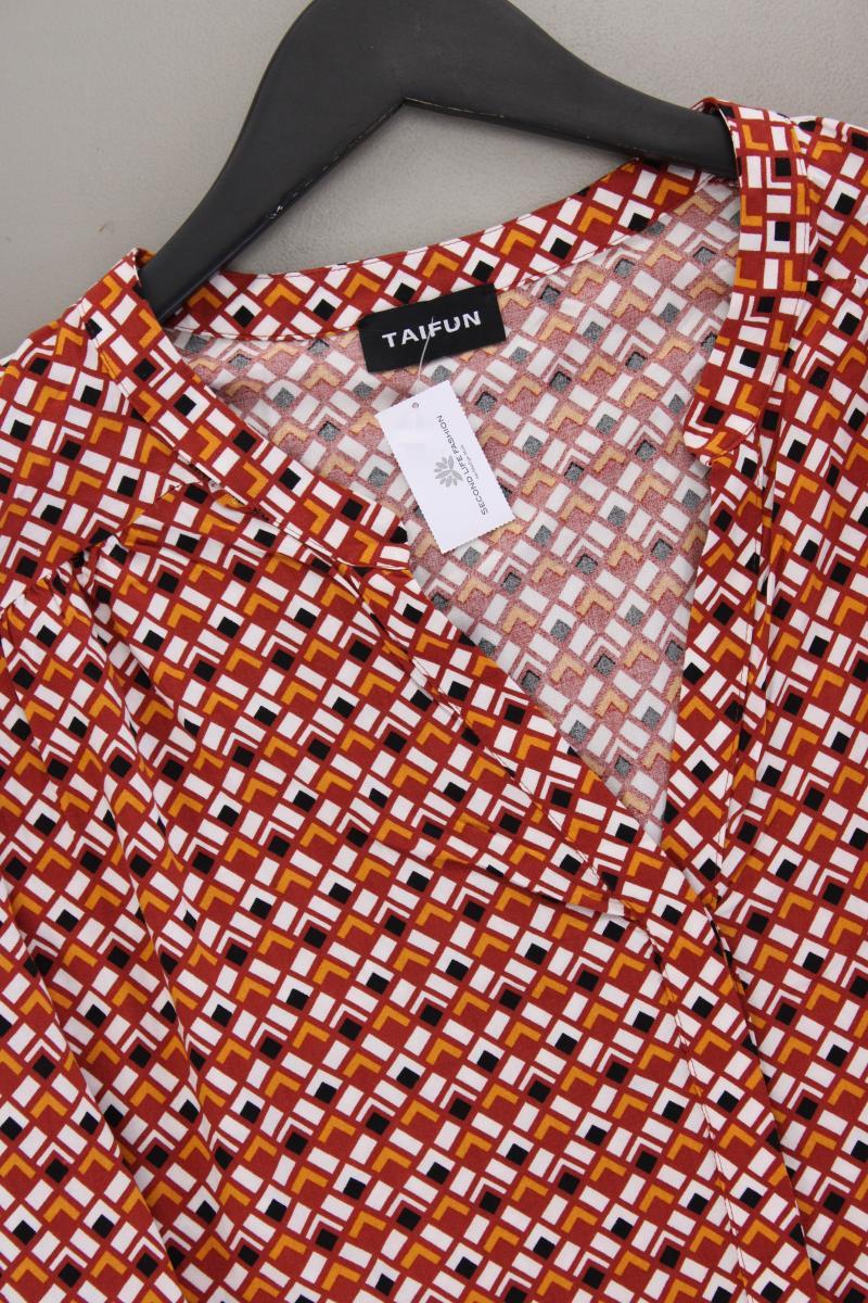 Taifun Langarmbluse Gr. 44 geometrisches Muster mehrfarbig