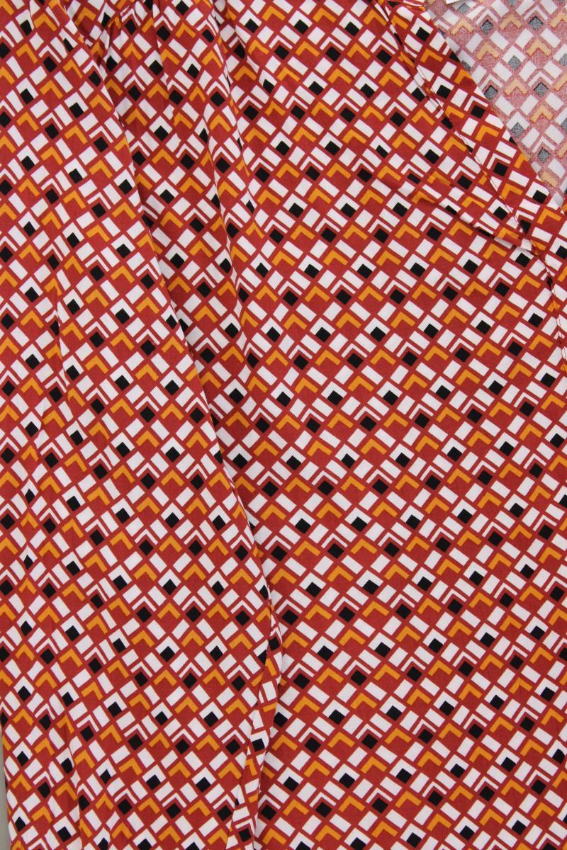 Taifun Langarmbluse Gr. 44 geometrisches Muster mehrfarbig