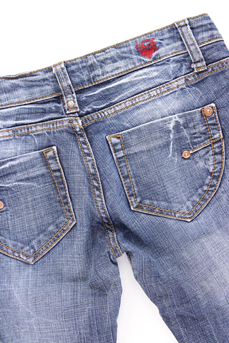 Soccx Straight Jeans Gr. W28/L30 Vintage blau