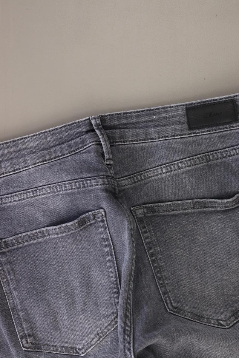 s.Oliver Straight Jeans Gr. 38/L28 grau