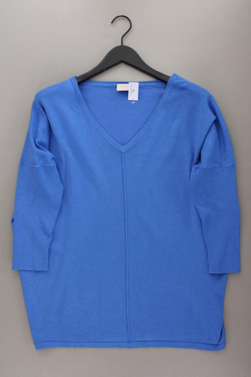 Free/Quent Feinstrickpullover Gr. XL blau aus Viskose
