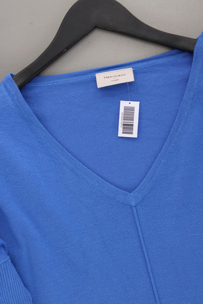 Free/Quent Feinstrickpullover Gr. XL blau aus Viskose