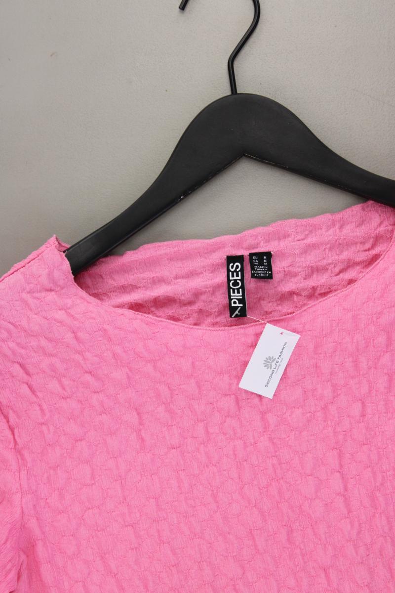 Pieces T-Shirt Gr. M Kurzarm pink