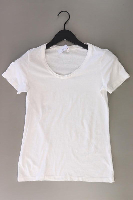 s.Oliver T-Shirt Gr. 36 Kurzarm weiß