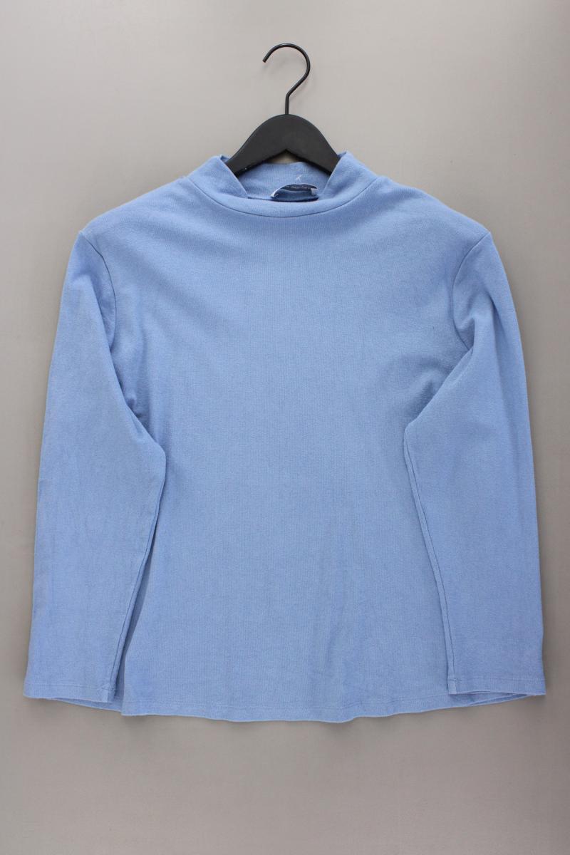 Judith Williams Feinstrickpullover Gr. 48 blau aus Viskose