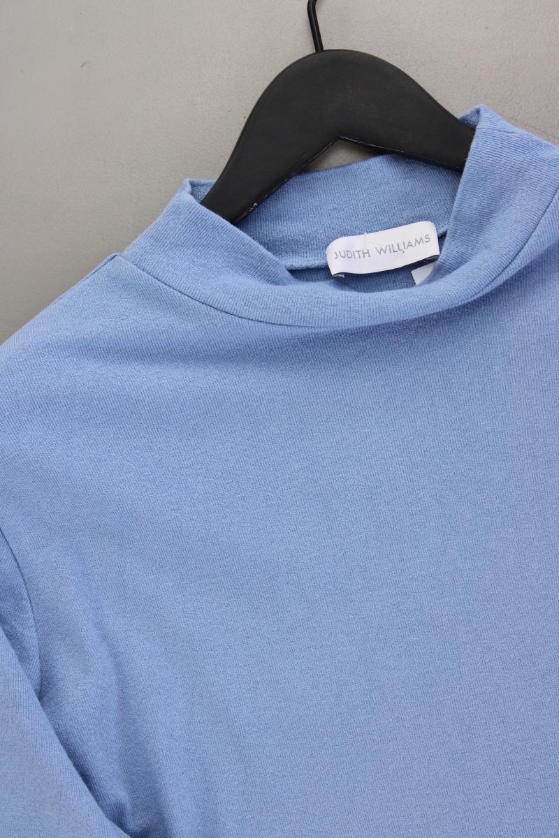 Judith Williams Feinstrickpullover Gr. 48 blau aus Viskose