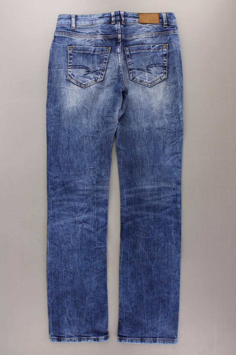 Street One Straight Jeans Gr. W26 blau aus Baumwolle