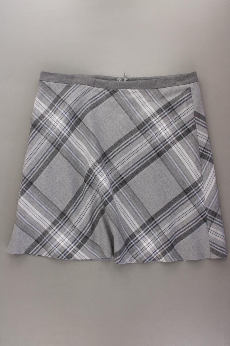 Street One Rock Gr. 42 kariert neuwertig grau aus Polyester