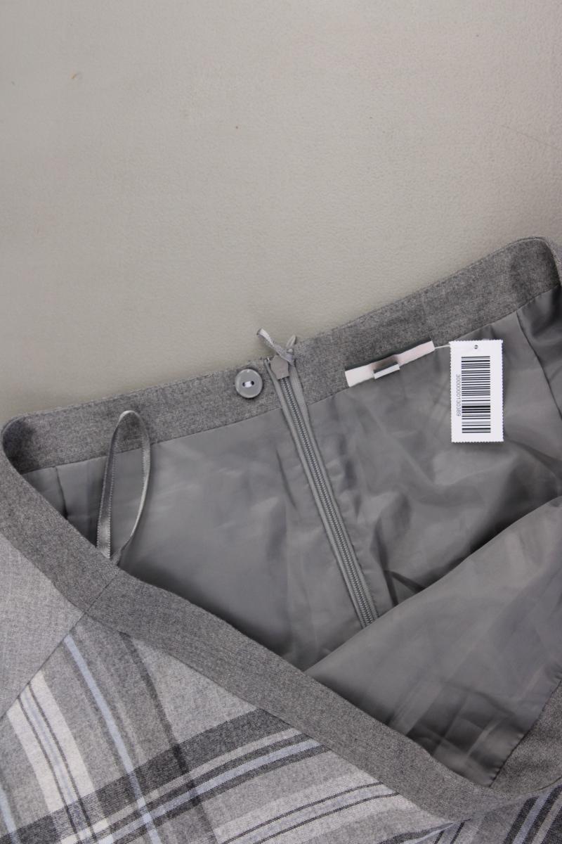 Street One Rock Gr. 42 kariert neuwertig grau aus Polyester