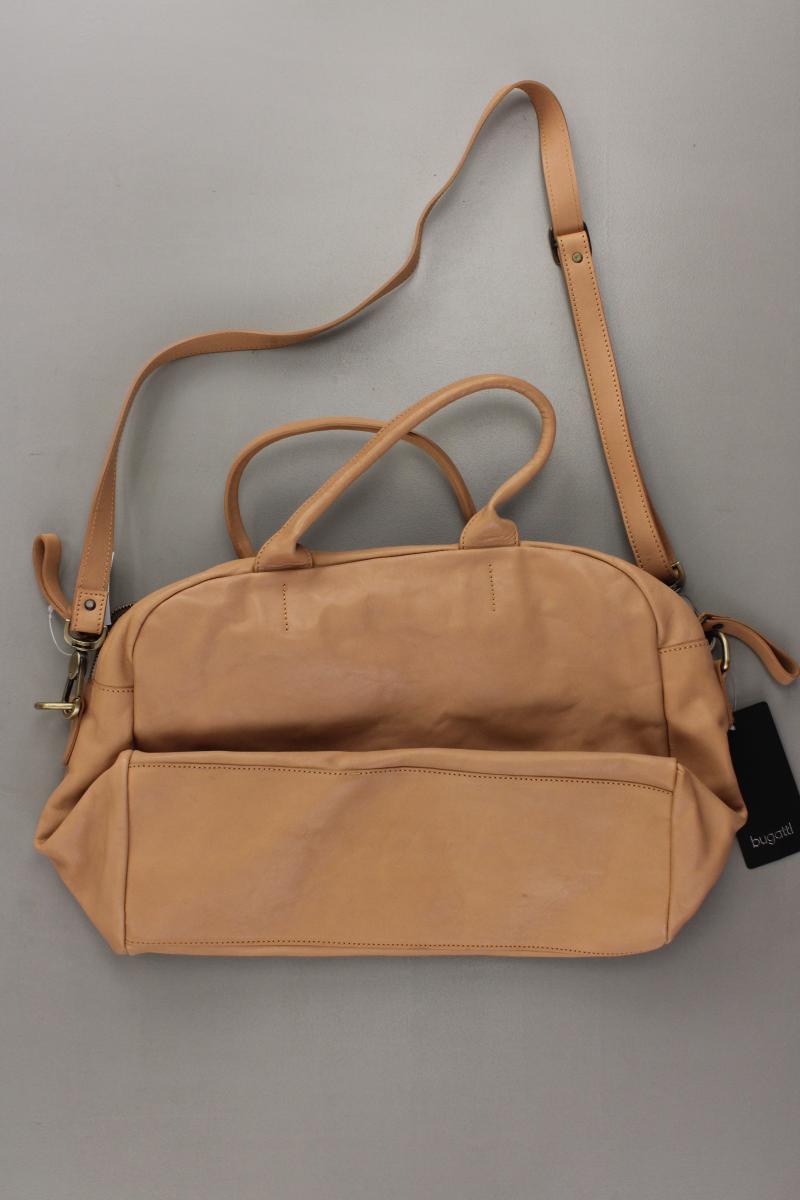 Bugatti Henkeltasche neu mit Etikett braun aus Leder