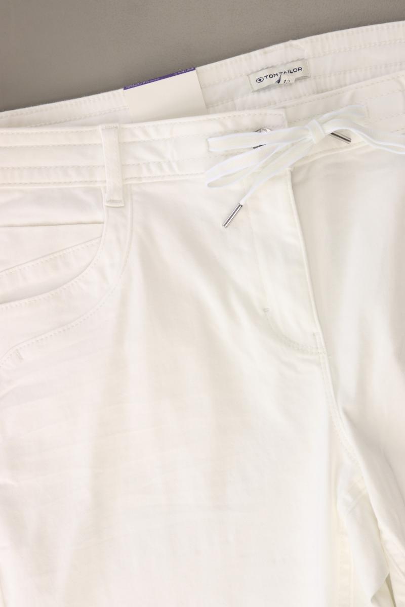 Tom Tailor Hose Gr. 44/L28 neu mit Etikett Neupreis: 69,99€! weiß aus Baumwolle