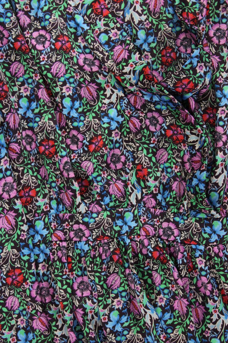 Mango Langarmkleid Gr. XXL mit Blumenmuster mehrfarbig