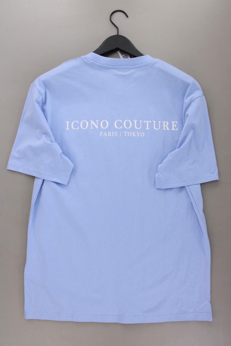 Icono Shirt Relaxed Fit für Herren Gr. XL neu mit Etikett Kurzarm blau