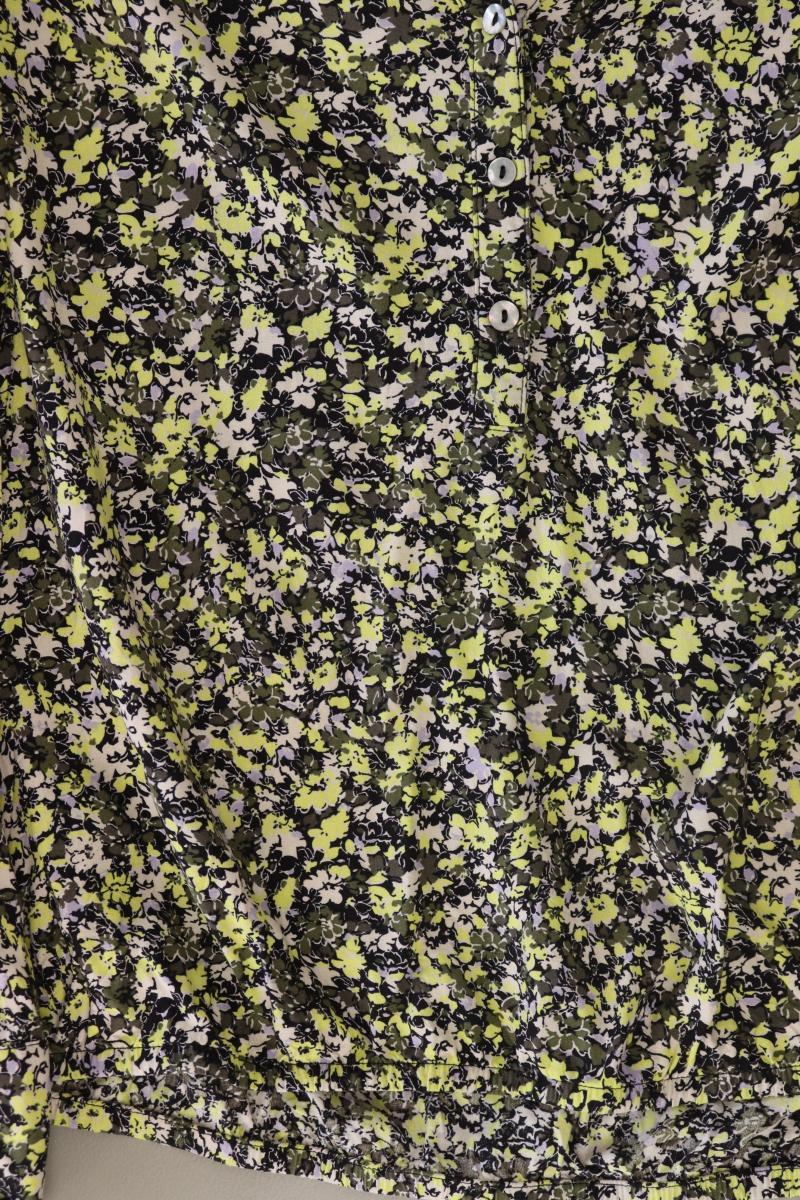 s.Oliver Langarmbluse Gr. 36 mit Blumenmuster gelb