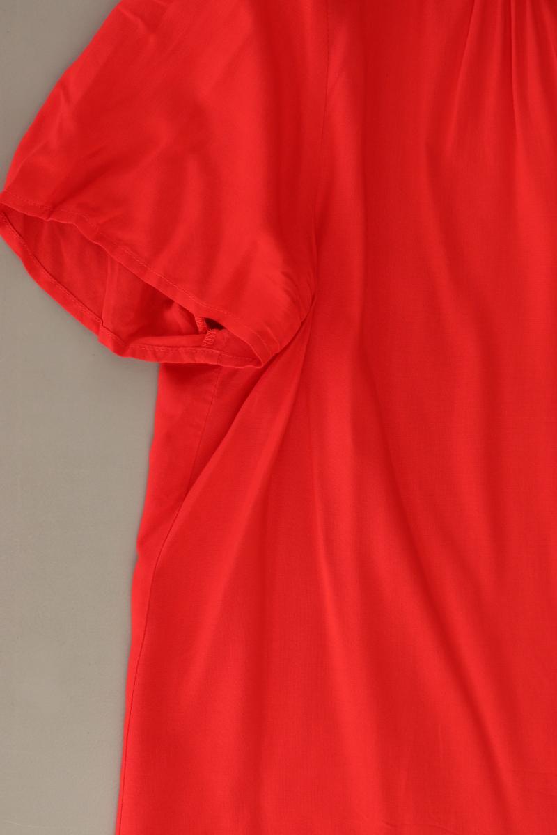 Zero Kurzarmbluse Gr. 44 neuwertig rot aus Viskose