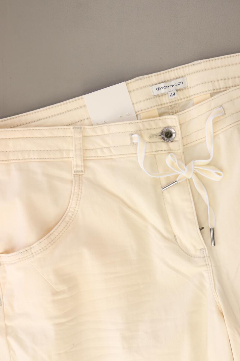 Tom Tailor Hose Gr. 44/L28 neu mit Etikett Neupreis: 59,99€! creme aus Baumwolle