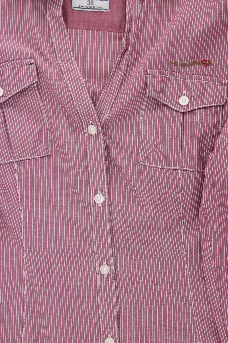 QS by s.Oliver Langarmbluse Gr. 38 gestreift rot