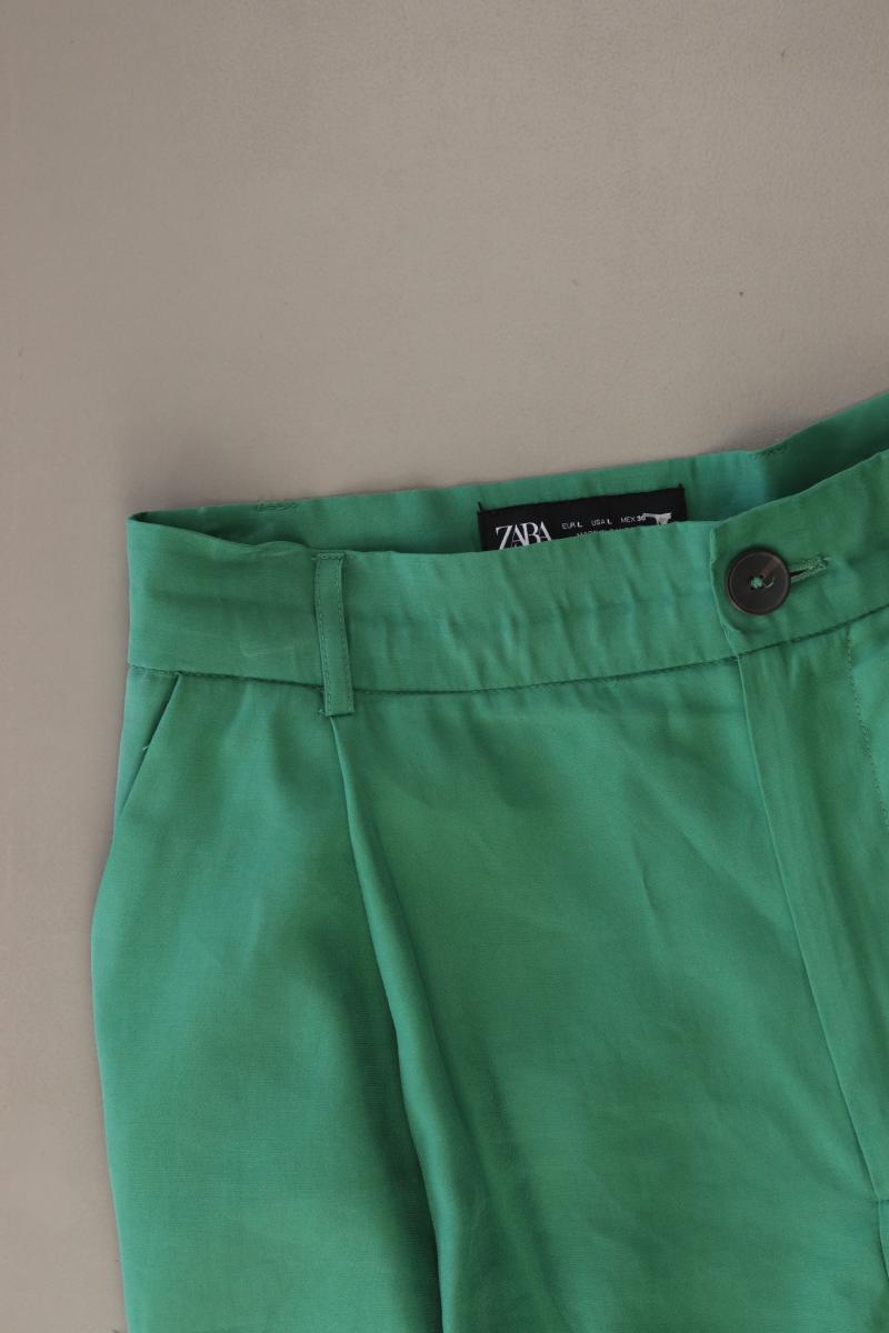 Zara Stoffhose Gr. L grün aus Modal