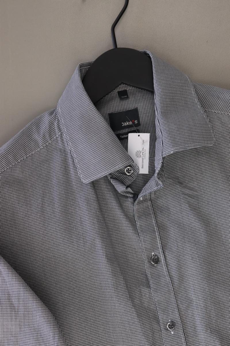 Jake*s Kurzarmhemd für Herren Gr. Hemdgröße 39/40 grau