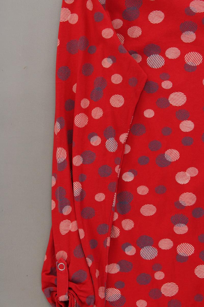 Esprit Longsleeve-Shirt Gr. L gepunktet Langarm rot aus Baumwolle