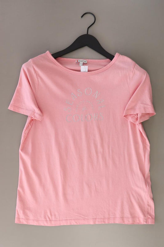 Street One T-Shirt Gr. 38 Kurzarm rosa aus Baumwolle