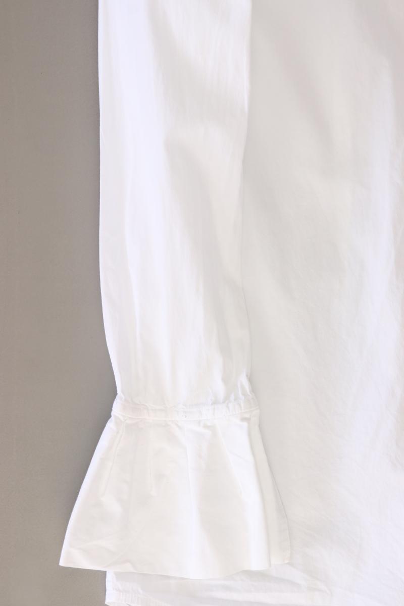 Mos Mosh Langarmbluse Gr. M weiß aus Baumwolle