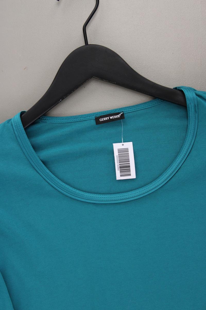 Gerry Weber Longsleeve-Shirt Gr. 44 neuwertig Langarm blau aus Viskose
