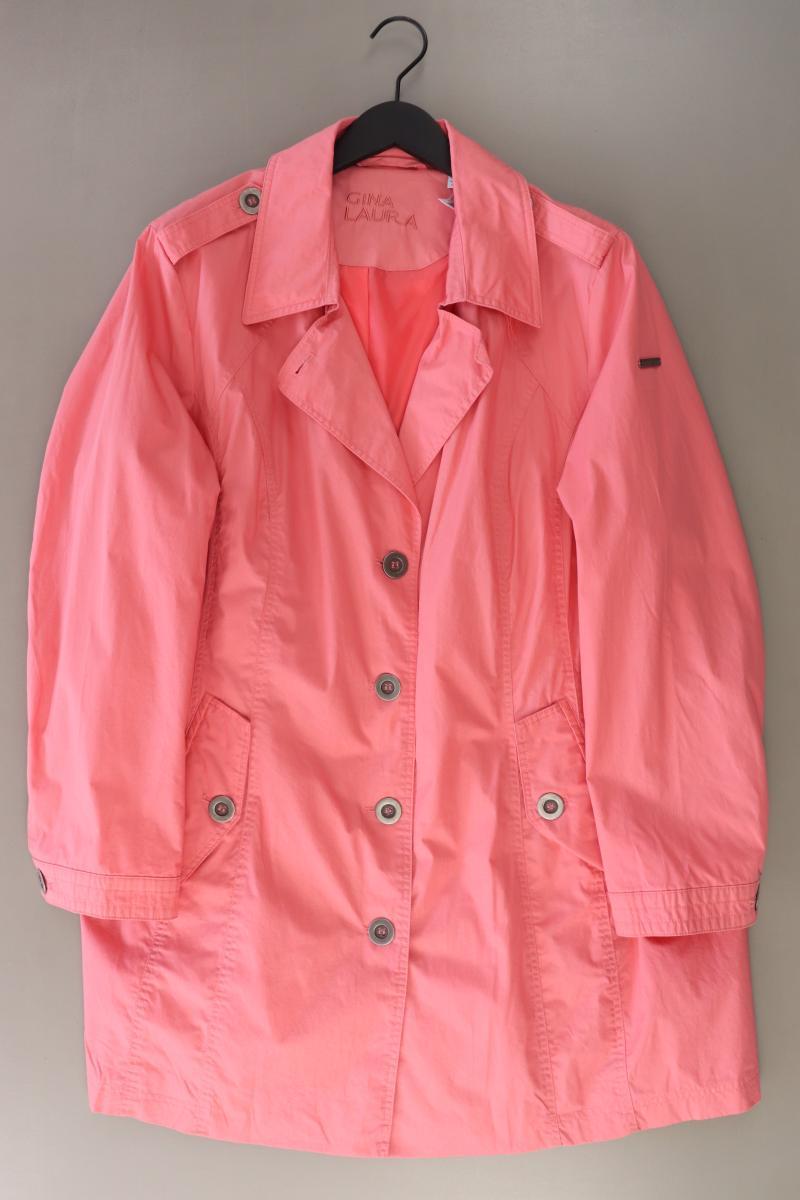 Gina Laura Regular Mantel Gr. 52/54 rosa aus Baumwolle