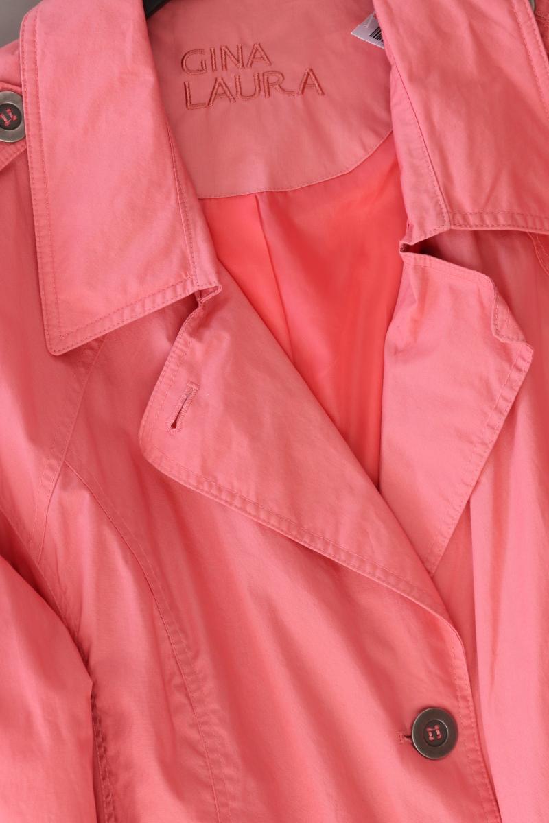 Gina Laura Regular Mantel Gr. 52/54 rosa aus Baumwolle