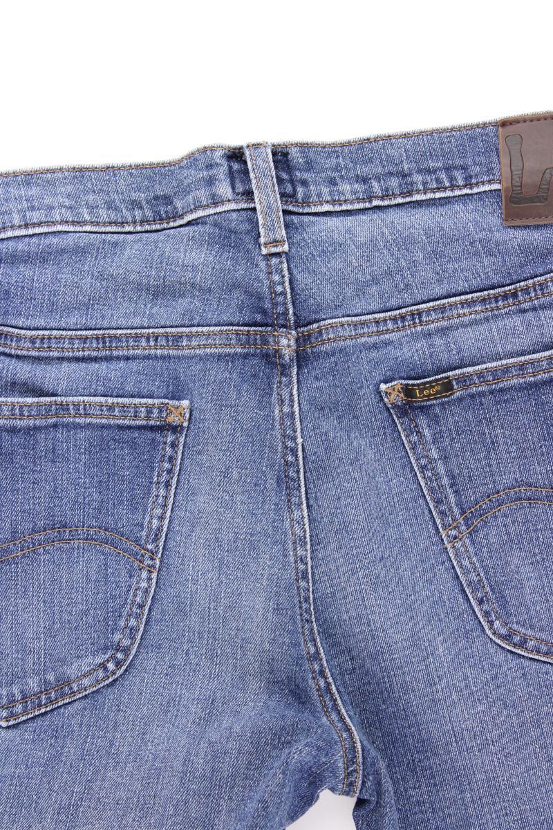 Lee Straight Jeans für Herren Gr. W34/L34 blau aus Baumwolle
