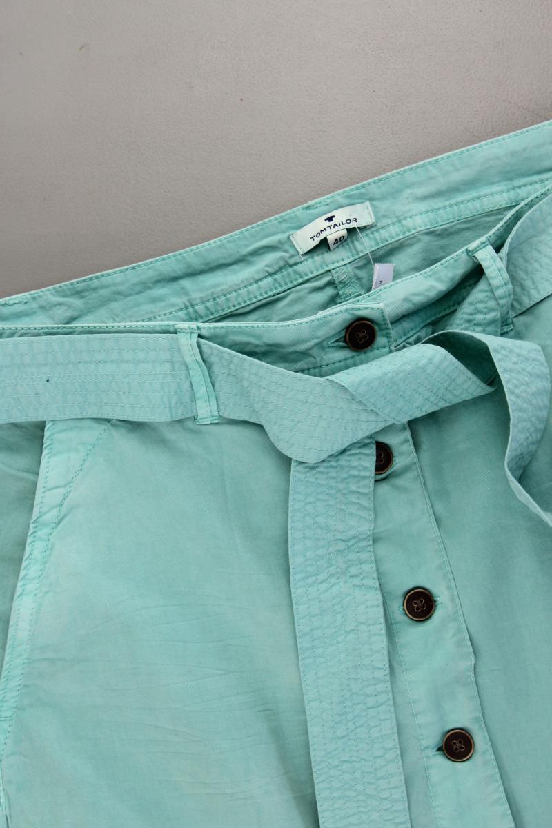 Tom Tailor Rock Gr. 40 türkis aus Baumwolle