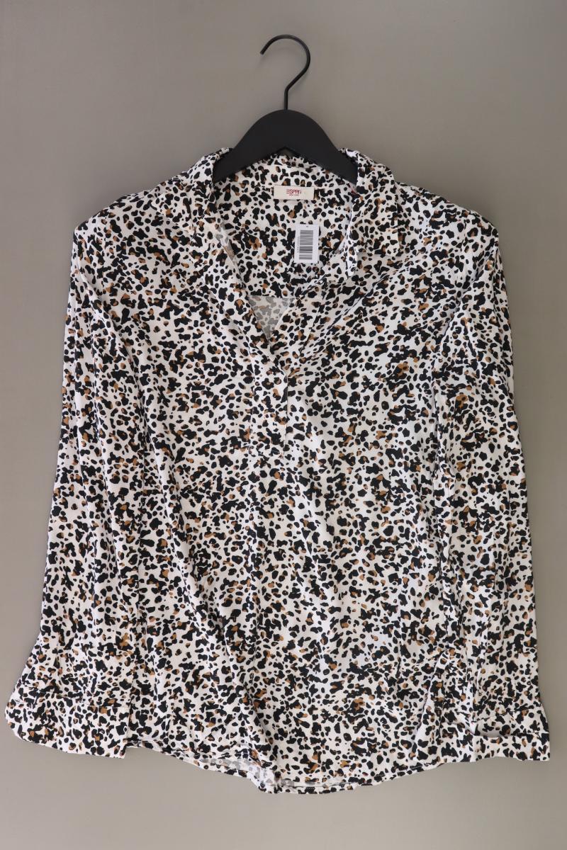 Esprit Langarmbluse Gr. M mehrfarbig aus Viskose