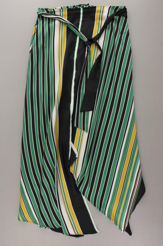 Stradivarius Maxirock Gr. 40 gestreift grün