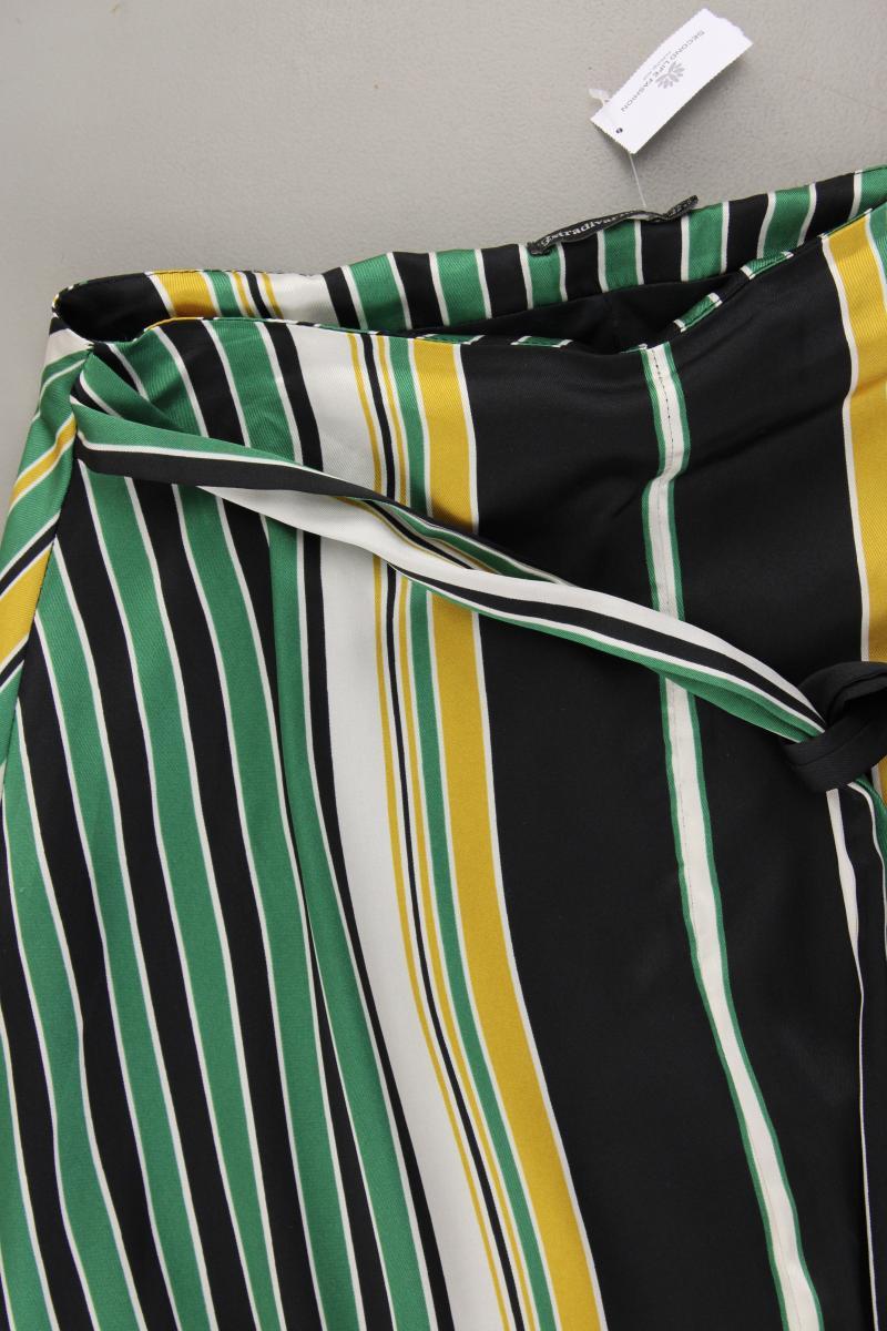 Stradivarius Maxirock Gr. 40 gestreift grün