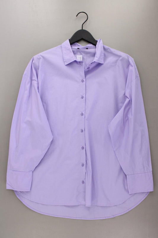 Langarmbluse Gr. 46 lila