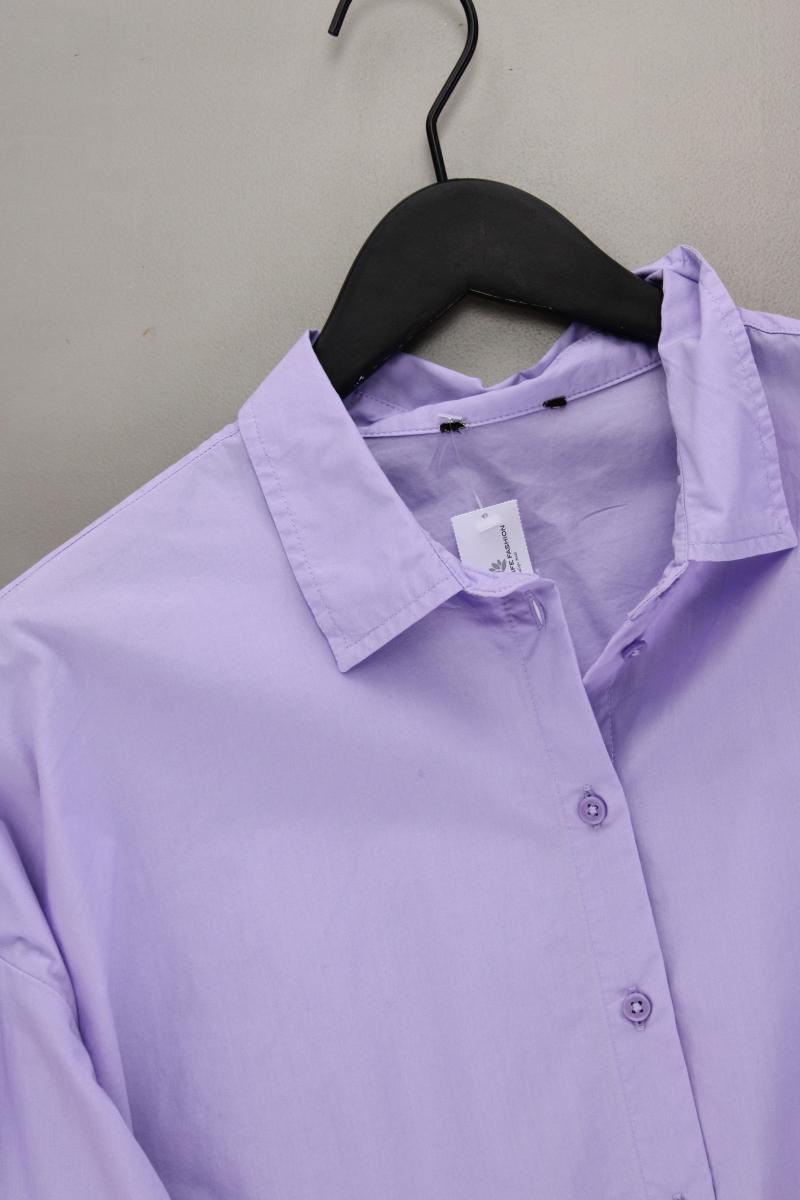 Langarmbluse Gr. 46 lila