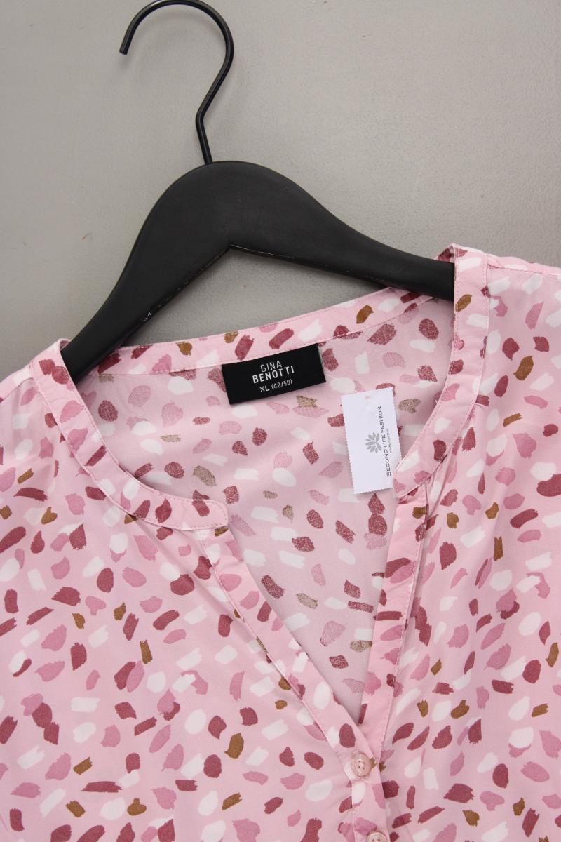 Gina Benotti Bluse Gr. 48/50 Langarm rosa