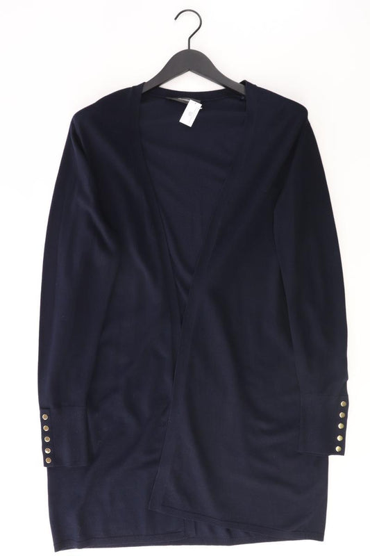 Hallhuber Strickjacke Gr. XXL Langarm blau aus Viskose