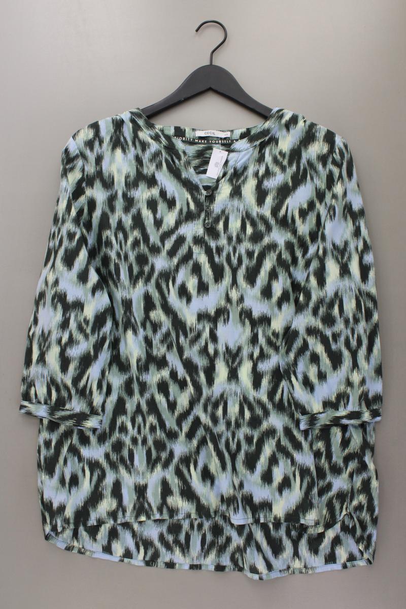 Cecil Classic Bluse Gr. XXL 3/4 Ärmel grün