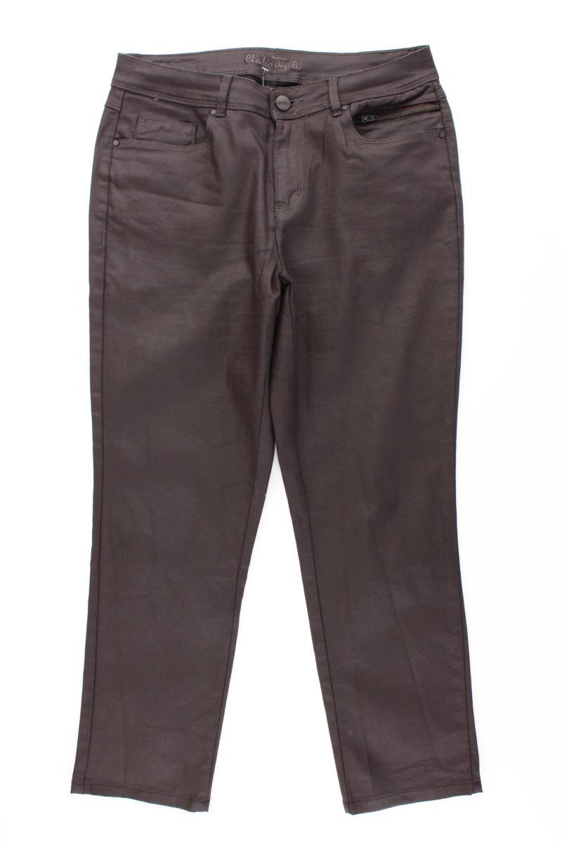 Vögele Hose Gr. 38 braun aus Baumwolle