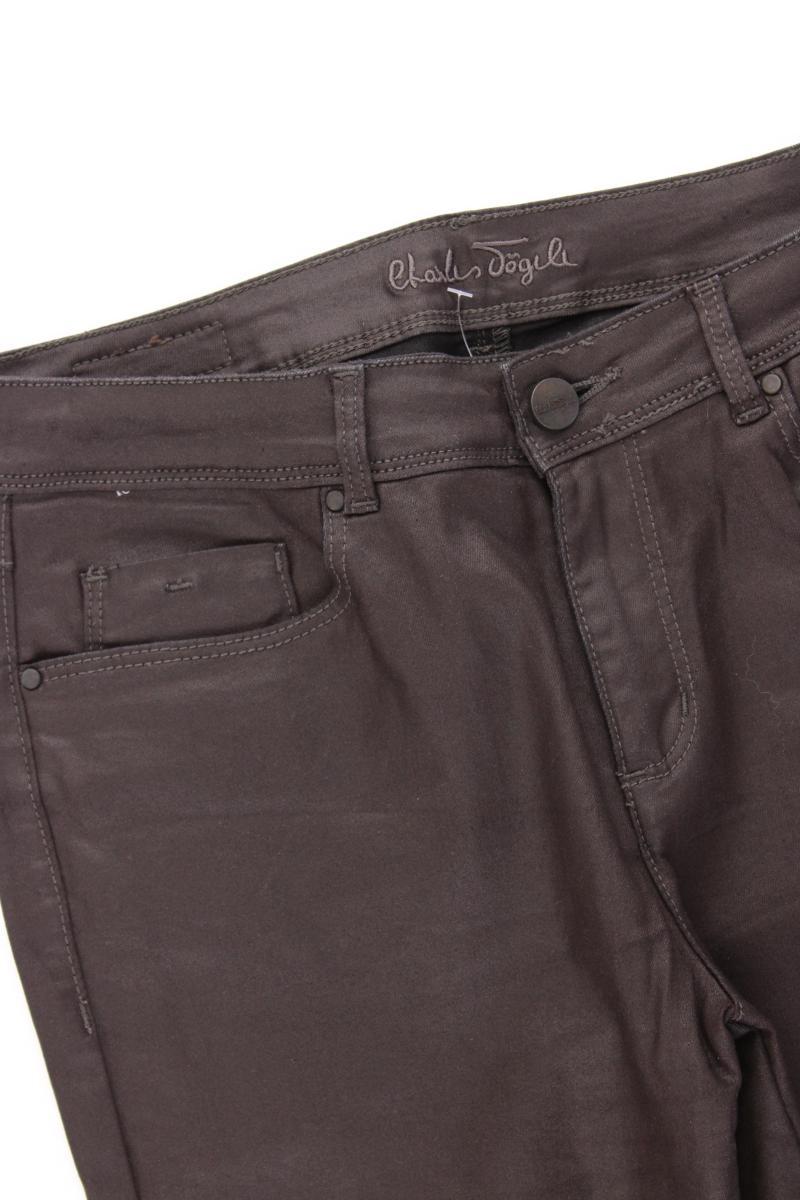 Vögele Hose Gr. 38 braun aus Baumwolle