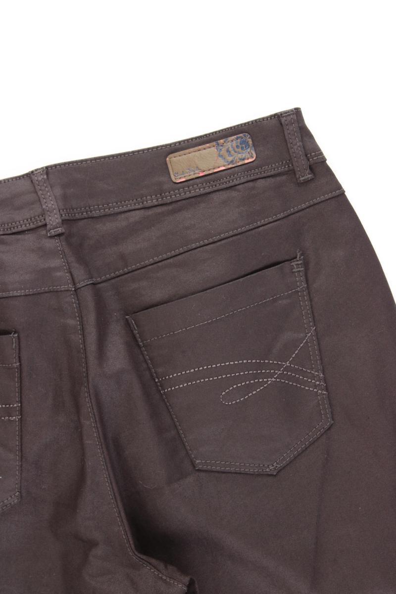 Vögele Hose Gr. 38 braun aus Baumwolle