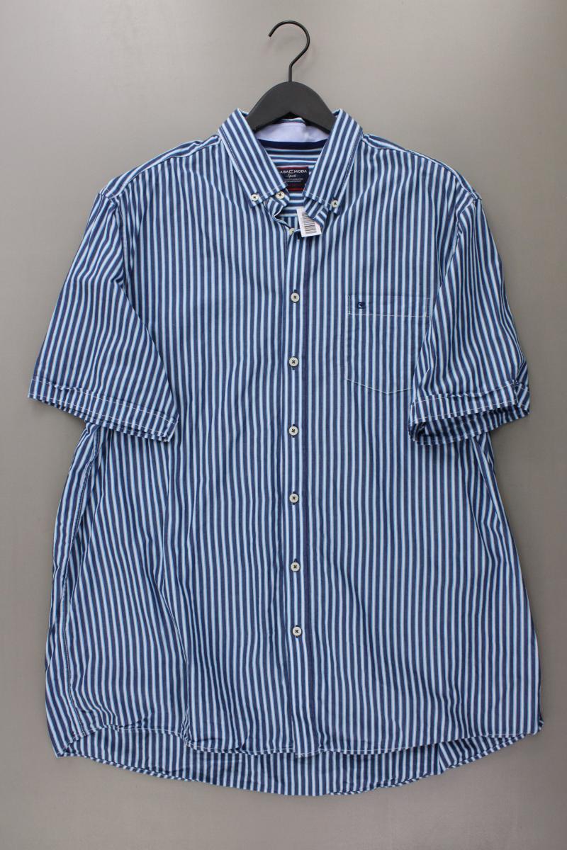 Casa Moda Kurzarmhemd für Herren Gr. Hemdgröße 45/46 gestreift blau
