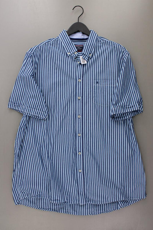Casa Moda Kurzarmhemd für Herren Gr. Hemdgröße 45/46 gestreift blau