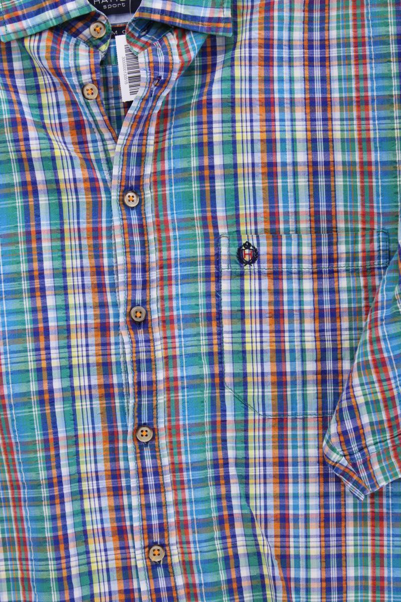 Hatico Karohemd für Herren Gr. Hemdgröße 45/46 kariert Kurzarm mehrfarbig