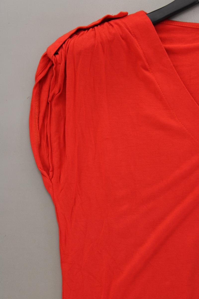 Création L. Shirt Gr. 44 Kurzarm orange aus Viskose